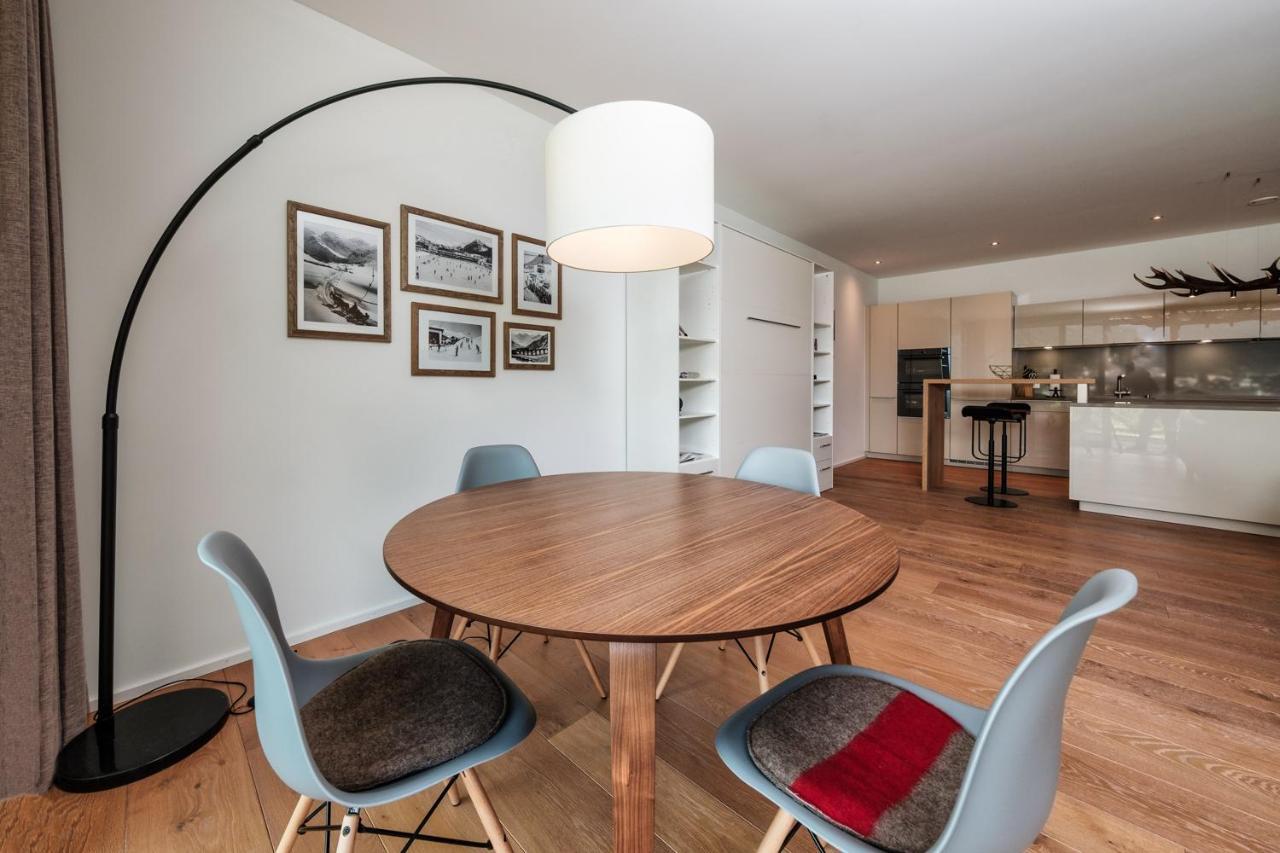 Luxury Panorama Apartment With Alpengold Spa Access Davos Luaran gambar