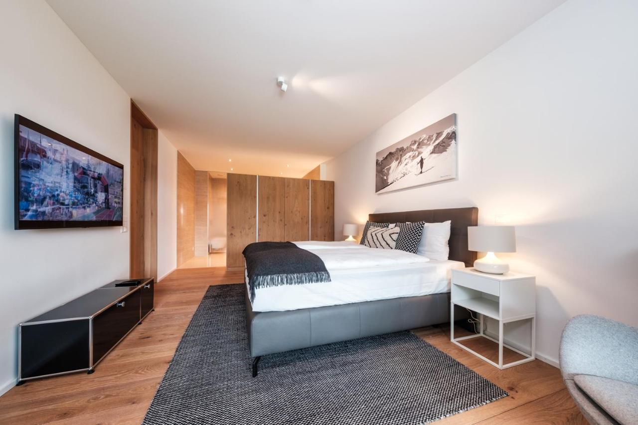Luxury Panorama Apartment With Alpengold Spa Access Davos Luaran gambar