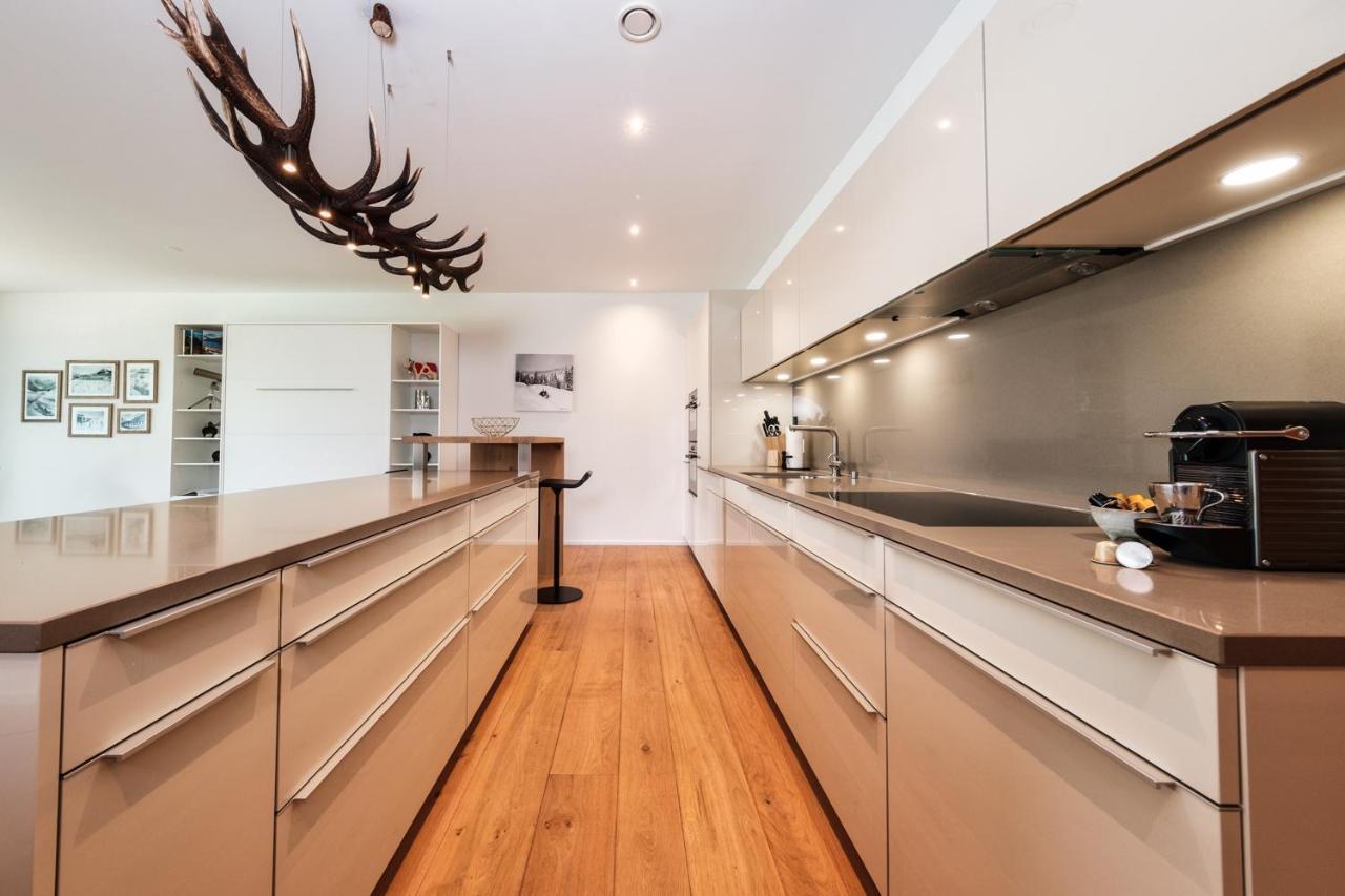 Luxury Panorama Apartment With Alpengold Spa Access Davos Luaran gambar