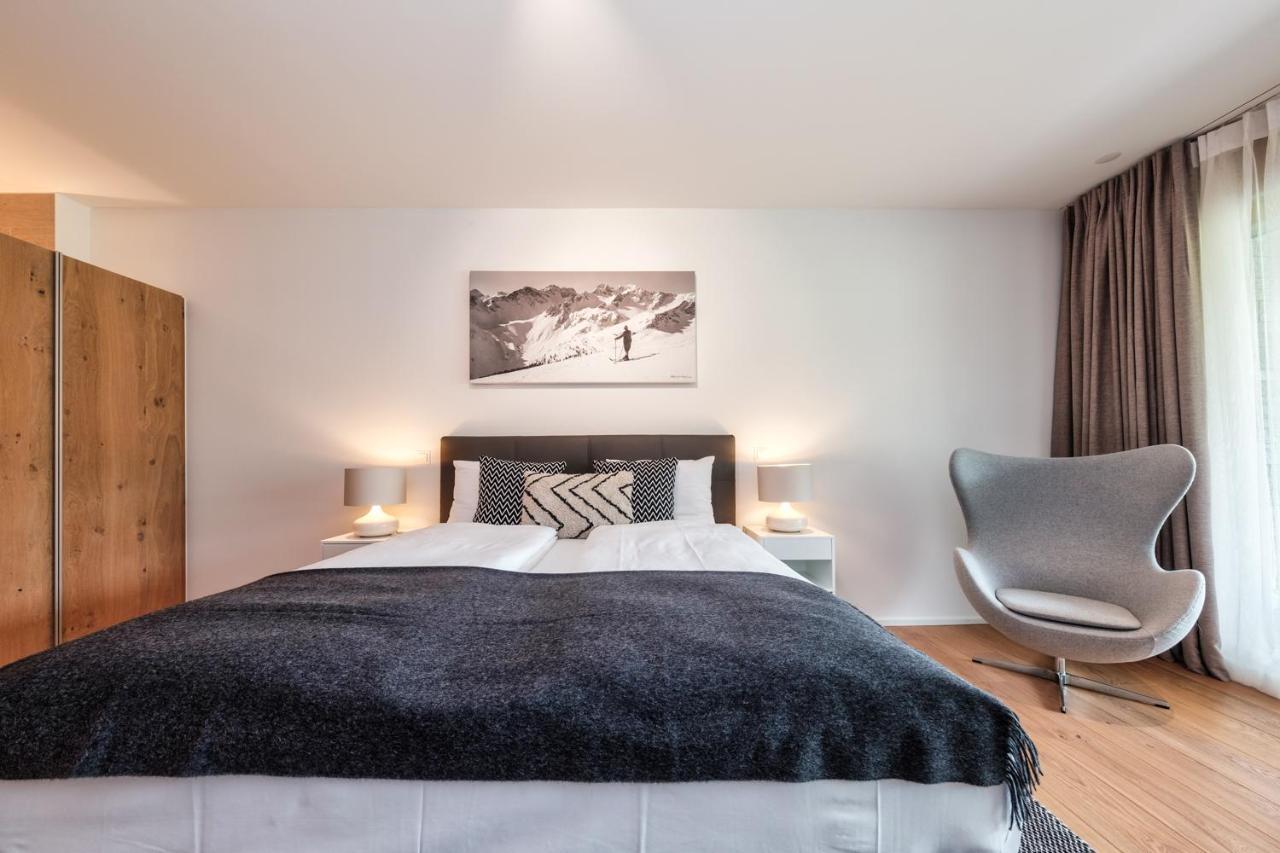 Luxury Panorama Apartment With Alpengold Spa Access Davos Luaran gambar