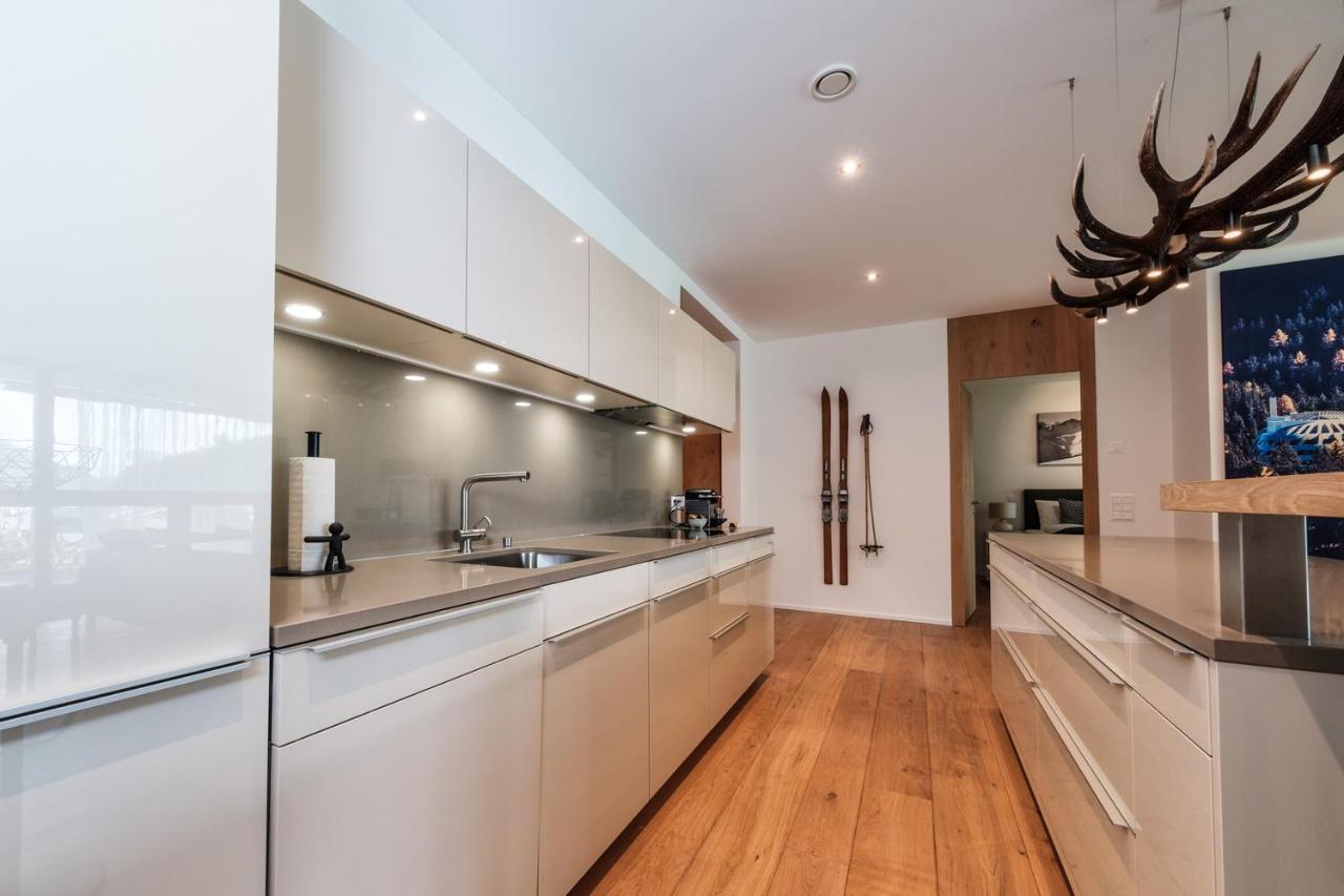 Luxury Panorama Apartment With Alpengold Spa Access Davos Luaran gambar