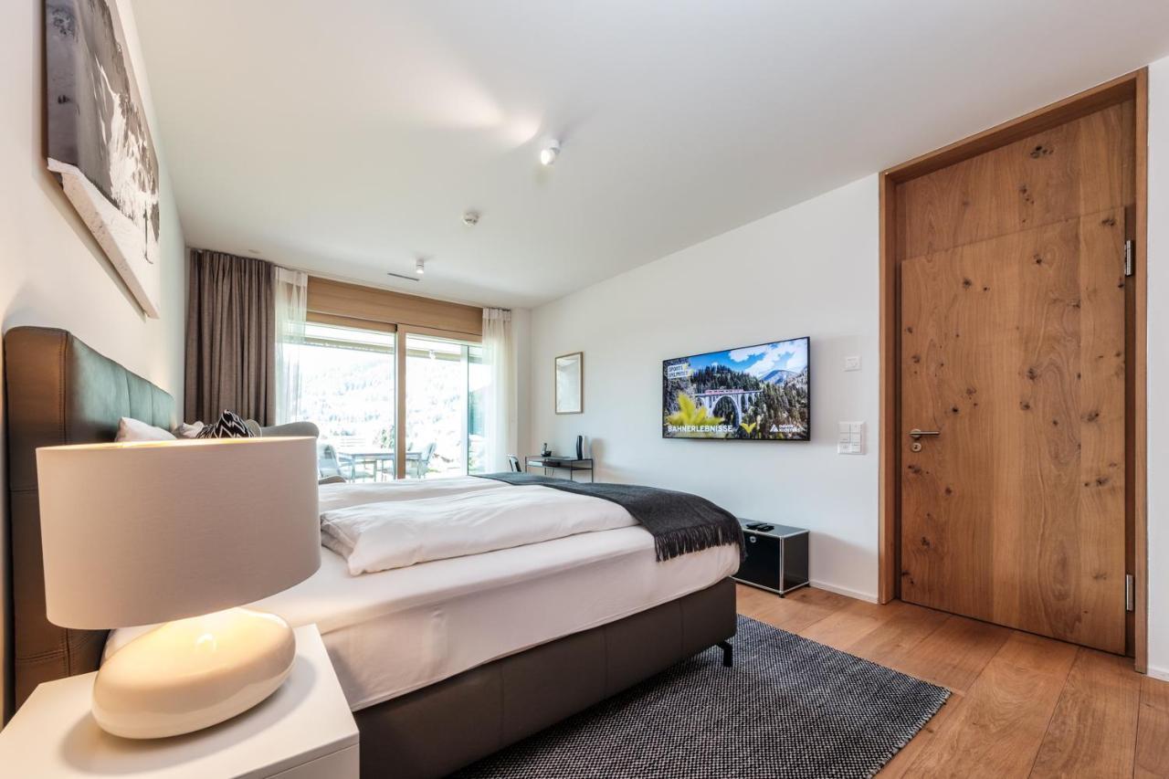 Luxury Panorama Apartment With Alpengold Spa Access Davos Luaran gambar