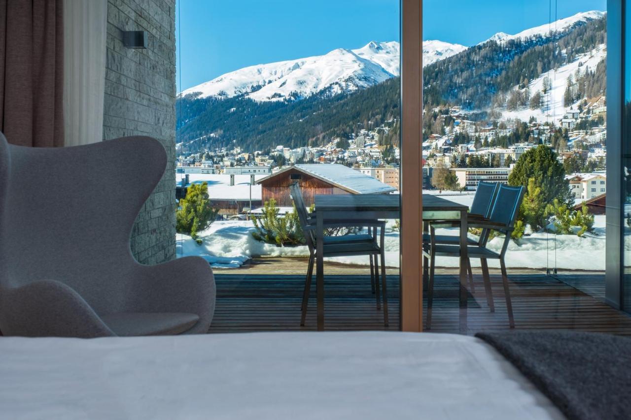 Luxury Panorama Apartment With Alpengold Spa Access Davos Luaran gambar